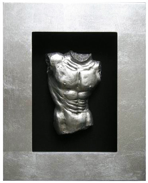 MS033 Wall Décor objet d art box framed figure with glass